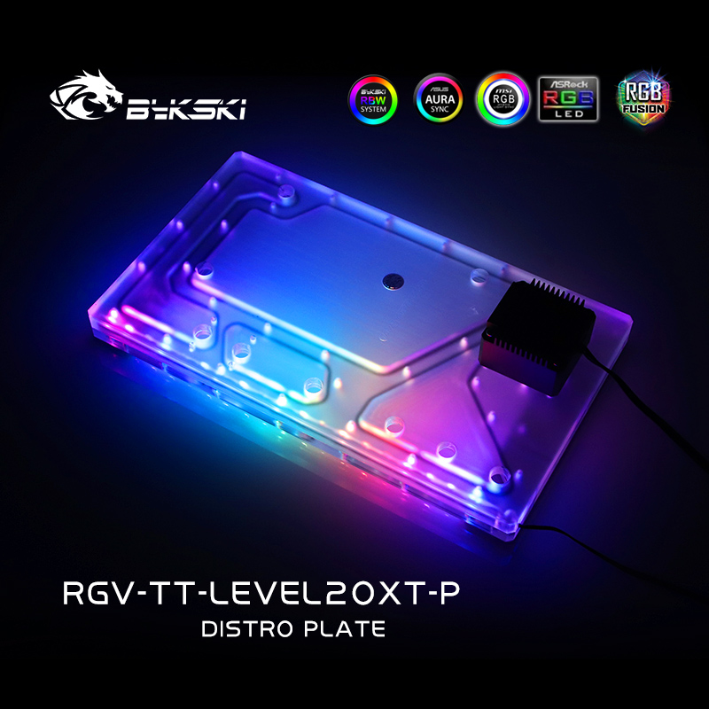 Bykski RGV-TT-LEVEL20XT-P plaq - Distro Plate Ddc Pump Combo avis et prix