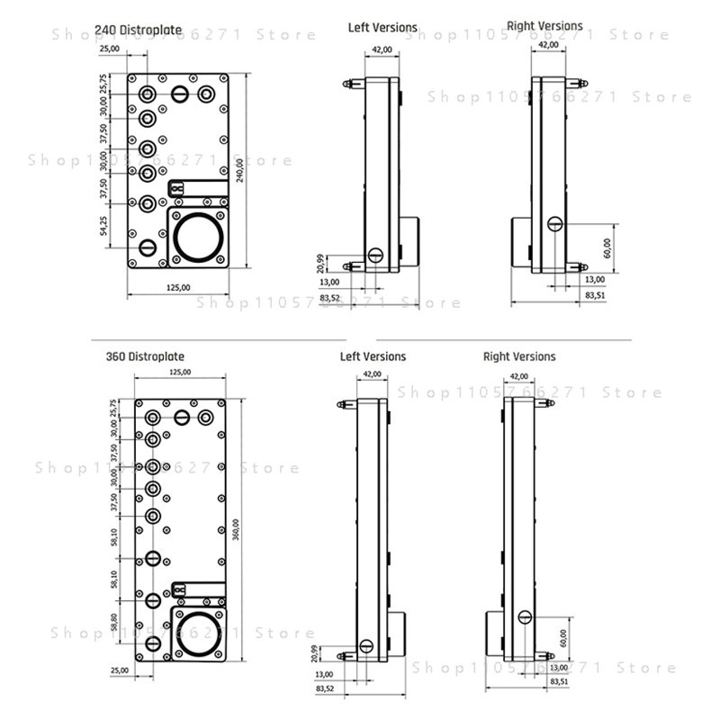 Alphacool Core Distro Plate 24 - Integrated Pump Reservoir Distro Plate avis et prix