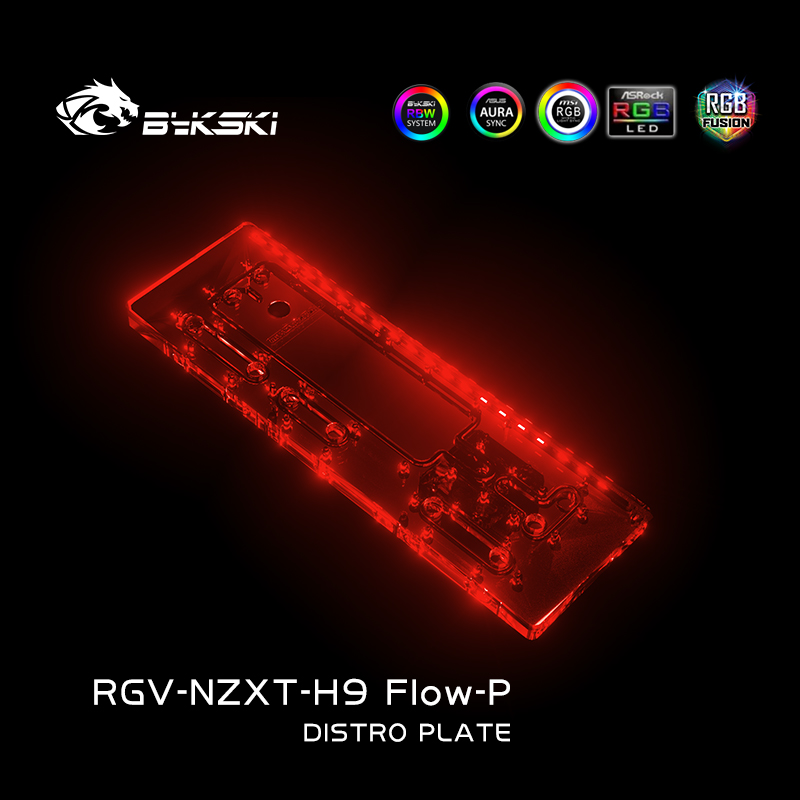Bykski RGV-NZXT-H9 FIow-P rése - Distro Plate Ddc Pump Combo avis et prix