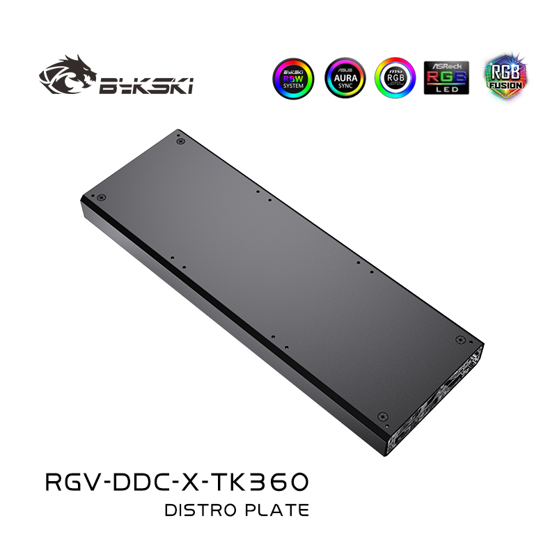 Bykski acrylique distro plaque - Distro Plate Ddc Pump Combo avis et prix