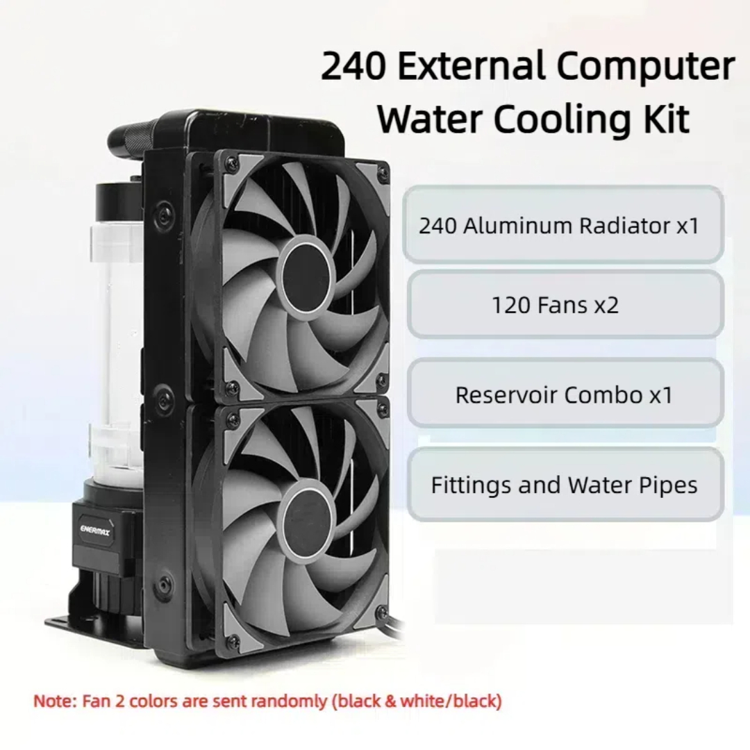 Kit de radiateur en aluminium  - External Radiator Water Cooling Kit avis et prix